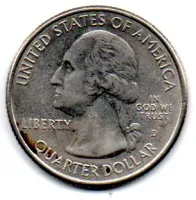 Estados Unidos - 2013D - 25 Cents - New Hampshire - Park Quarter Dollar - Foto 2
