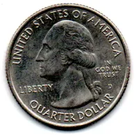Estados Unidos - 2013D - 25 Cents - Nevada - Park Quarter Dollar - Soberba - Foto 2