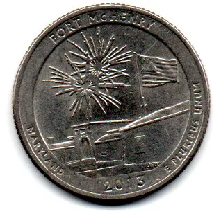 Estados Unidos - 2013D - 25 Cents - Maryland - Park Quarter Dollar