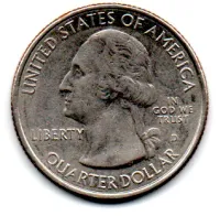 Estados Unidos - 2014D - 25 Cents - Virginia - Park Quarter Dollar - Foto 2