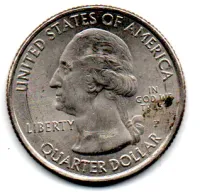 Estados Unidos - 2014P - 25 Cents - Virginia - Park Quarter Dollar - Foto 2