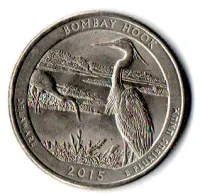 Estados Unidos - 2015P - 25 Cents - Delaware - Park Quarter Dollar