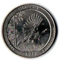 Estados Unidos - 2015D - 25 Cents - Louisiana - Park Quarter Dollar