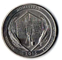 Estados Unidos - 2015P - 25 Cents - Nebraska - Park Quarter Dollar - MBC