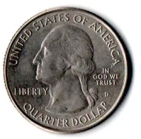 Estados Unidos - 2015D - 25 Cents - North Carolina - Park Quarter Dollar - MBC - Foto 2