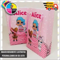 SACOLA PERSONALIZADAS DE PAPEL PARA FESTAS