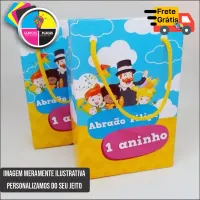SACOLA PERSONALIZADAS DE PAPEL PARA FESTAS - Foto 5