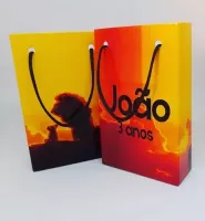 SACOLA PERSONALIZADAS DE PAPEL PARA FESTAS - Foto 3