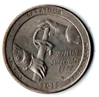 Estados Unidos - 2015P - 25 Cents - New York - Park Quarter Dollar
