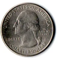 Estados Unidos - 2016D - 25 Cents - Illinois - Park Quarter Dollar - Foto 2