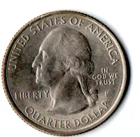 Estados Unidos - 2016P - 25 Cents - Illinois - Park Quarter Dollar - Foto 2