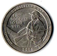 Estados Unidos - 2016D - 25 Cents - Kentucky - Park Quarter Dollar - MBC
