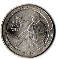 Estados Unidos - 2016P - 25 Cents - Kentucky - Park Quarter Dollar
