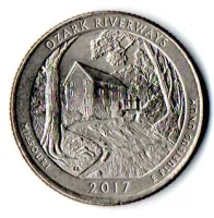 Estados Unidos - 2017P - 25 Cents - Missouri - Park Quarter Dollar