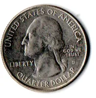 Estados Unidos - 2017D - 25 Cents - District of Columbia - Park Quarter Dollar - Foto 2