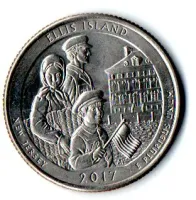 Estados Unidos - 2017P - 25 Cents - New Jersey - Park Quarter Dollar - Soberba