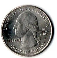 Estados Unidos - 2017P - 25 Cents - New Jersey - Park Quarter Dollar - Soberba - Foto 2