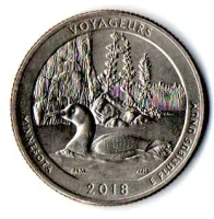 Estados Unidos - 2018D - 25 Cents - Minnesota - Park Quarter Dollar - Soberba