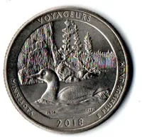 Estados Unidos - 2018P - 25 Cents - Minnesota - Park Quarter Dollar - Soberba