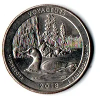 Estados Unidos - 2018P - 25 Cents - Minnesota - Park Quarter Dollar - MBC