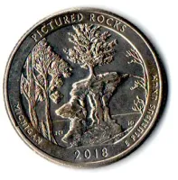 Estados Unidos - 2018P - 25 Cents - Michigan - Park Quarter Dollar - MBC