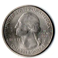 Estados Unidos - 2020P - 25 Cents - Vermont - Park Quarter Dollar - Soberba - Foto 2