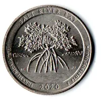 Estados Unidos - 2020D - 25 Cents - U.S. Virgin Islands - Park Quarter Dollar - Soberba