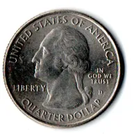 Estados Unidos - 2020D - 25 Cents - U.S. Virgin Islands - Park Quarter Dollar - Soberba - Foto 2