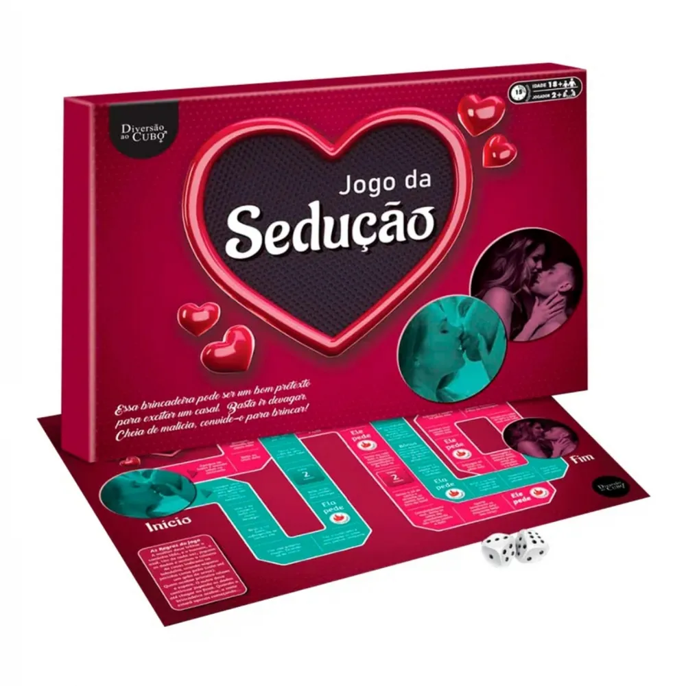 JOGO TABULEIRO SEDUÇÃO COM DADOS