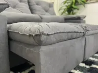  Sofá Retrátil e Reclinável Athenas Orthobox  Pilow Braços 2,30 metros - Foto 5