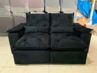  Sofá Retrátil e Reclinável Athenas Orthobox  Pilow Braços 2,30 metros - Foto 15