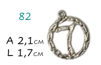 Pingente 7 com Moldura