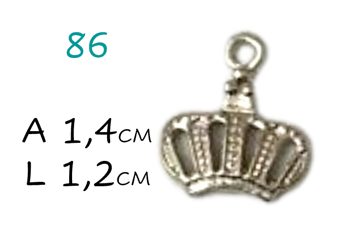 Pingente Coroa P
