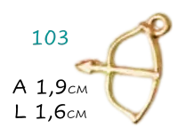 Pingente Arco e Flecha 3 - Foto 2