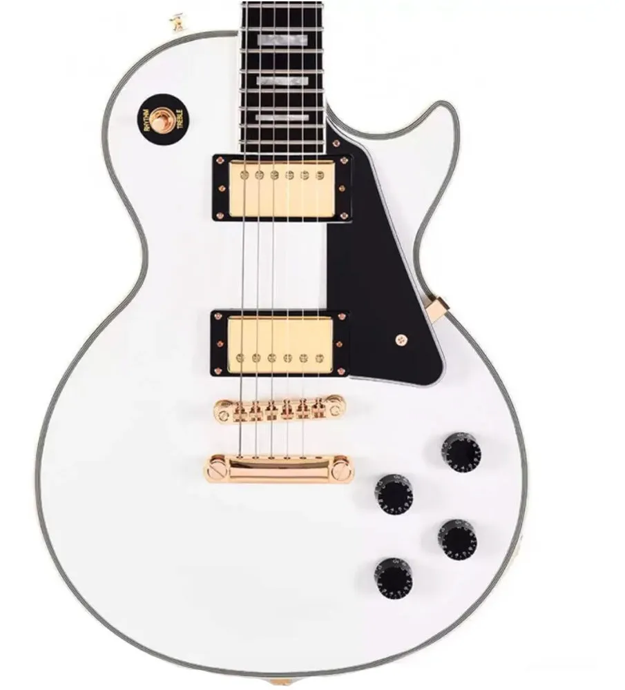 Guitarra EpiPhone Les Paul Custom Alpine White 