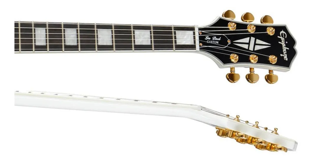 BRA-USA Importadora ME - Guitarra EpiPhone Les Paul Custom Alpine