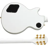 Guitarra EpiPhone Les Paul Custom Alpine White  - Foto 4