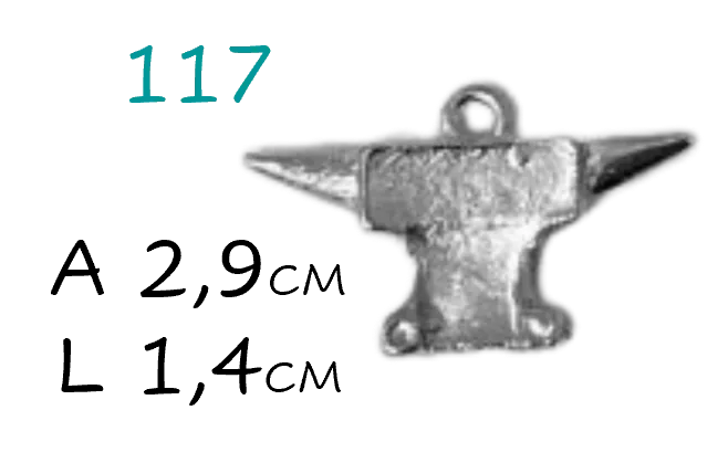  Pingente Bigorna Imagem