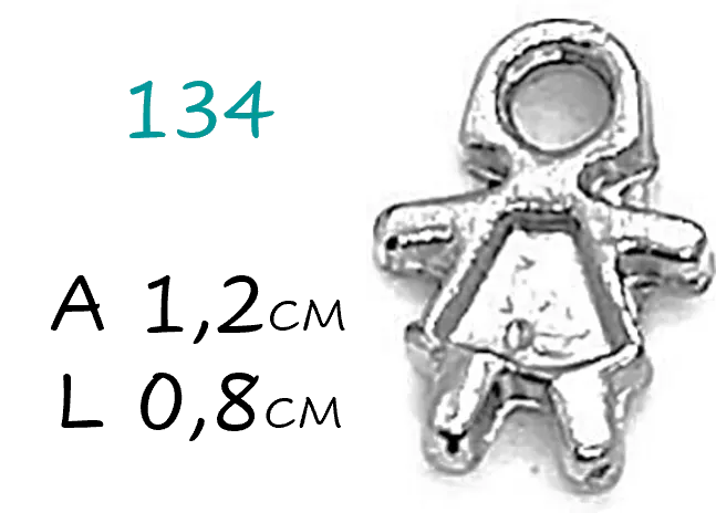 Pingente Menina Imagem