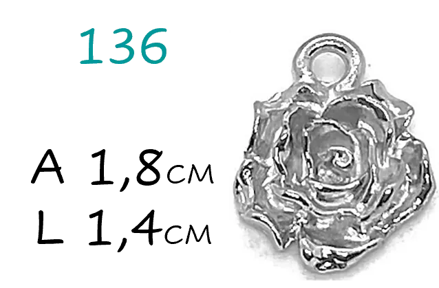 Pingente Rosa 2 Imagem