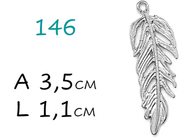 Pingente Pena de Oxossi