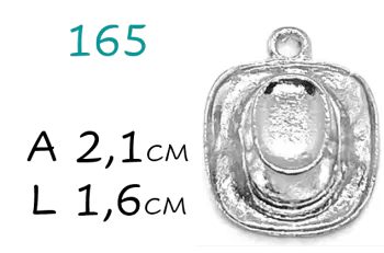 Pingente Chapeu de Boiadeiro 2