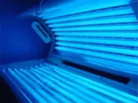 Lampada bronzeamento especiais de radiação ultravioleta UVA para aparelhos de exposição solar artificial cleo professional 100w/r - Foto 5