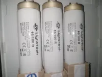 Lampada bronzeamento especiais de radiação ultravioleta UVA para aparelhos de exposição solar artificial cleo professional 100w/r - Foto 7