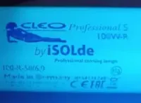 Lampada bronzeamento especiais de radiação ultravioleta UVA para aparelhos de exposição solar artificial cleo professional 100w/r - Foto 4