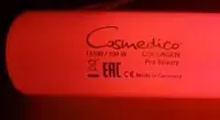 Lampada bronzeamento especiais de radiação ultravioleta UVA para aparelhos de exposição solar artificial cleo professional 100w/r - Foto 3