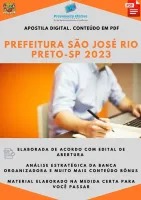 Apostila São José Rio Preto SP Coordenador Pedagógico Ano 2023