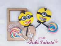 G1.375  Gabarito de Moldes  em MDF  Kit Mini Fábrica de Porta Pirulito 1 - Foto 3