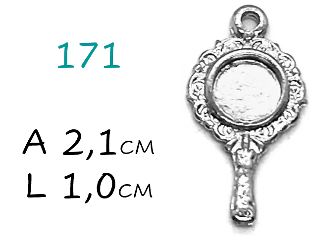 Pingente Espelho - Abebe 2