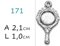 Pingente Espelho - Abebe 2